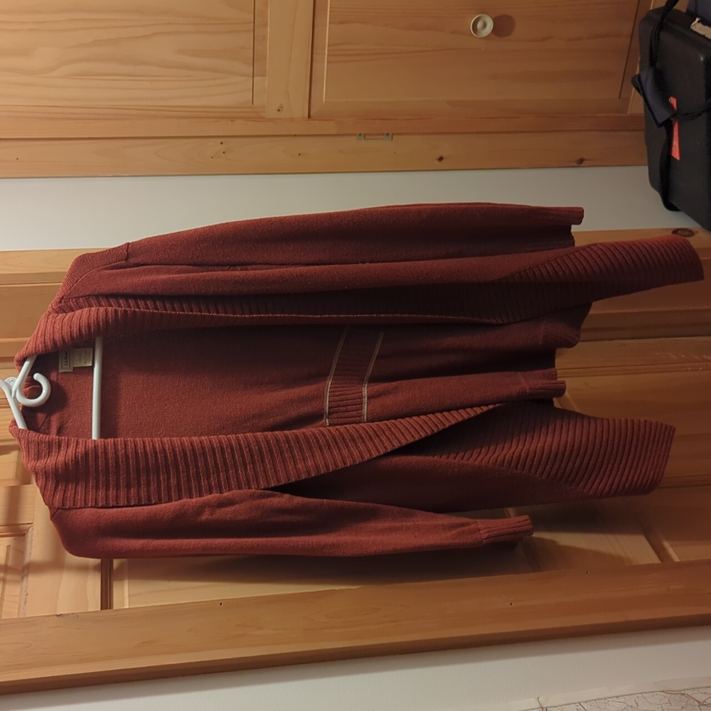 LL Bean Open Cardigan